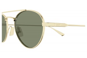 Saint Laurent SL 97 004 arany keret, zöld lencse