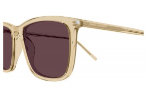 Saint Laurent SL 851 005 napszemüveg - sárga-lila