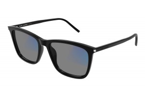 Saint Laurent SL 851 006 fekete áttetsző napszemüveg