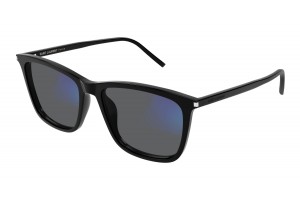 Saint Laurent SL 851 006 fekete áttetsző napszemüveg