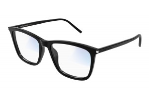 Saint Laurent SL 851 006 fekete áttetsző napszemüveg
