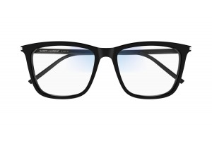 Saint Laurent SL 851 006 fekete áttetsző napszemüveg