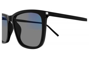 Saint Laurent SL 851 006 fekete áttetsző napszemüveg