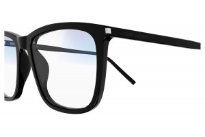 Saint Laurent SL 851 006 fekete áttetsző napszemüveg