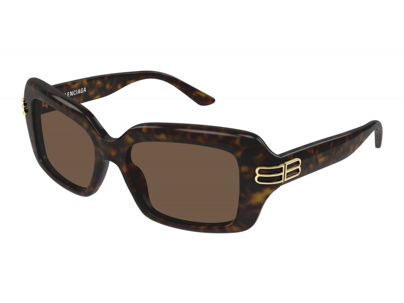 Balenciaga BB0465S 002 HAVANA BROWN napszemüveg