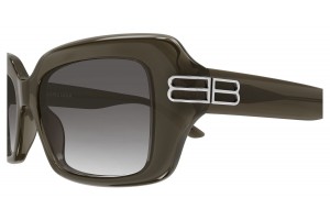 Balenciaga BB0465S 004 barna-szürke átmenetes napszemüveg