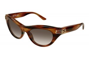 Balenciaga BB0466S 002 BROWN BROWN GRADIENT napszemüveg