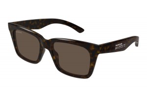 Balenciaga BB0467S 002 Havana Brown napszemüveg