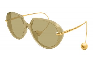Bottega Veneta BV1436S 004 sárga-barna