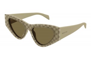 Gucci GG2019S 005 BEIGE BROWN napszemüveg