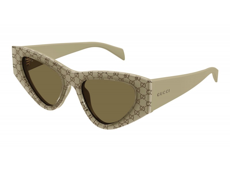 Gucci GG2019S 005 beige-barna napszemüveg