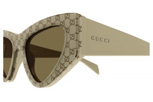 Gucci GG2019S 005 beige-barna napszemüveg