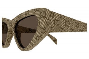 Gucci GG2019S 006 bézs-barna napszemüveg