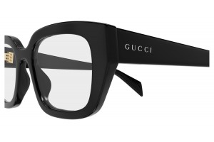 Gucci GG2021O 001 fekete szemüveg - demo lencse