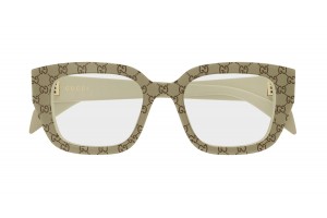Gucci GG2021O 005 bézs szemüveg - demo lencse