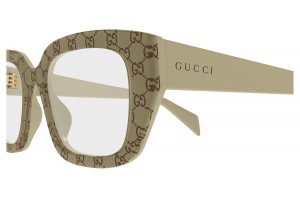 Gucci GG2021O 005 bézs szemüveg - demo lencse