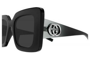 Gucci GG2025S 001 fekete-szürke napszemüveg