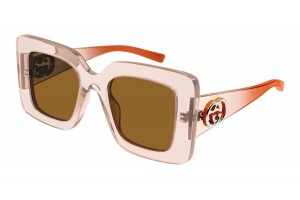 Gucci GG2025S 004 Pink Brown napszemüveg előlnézet