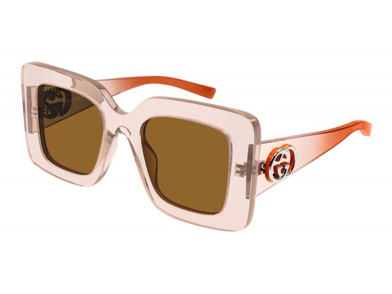 Gucci GG2025S 004 Pink Brown napszemüveg előlnézet