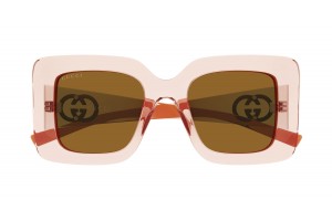 Gucci GG2025S 004 Pink Brown napszemüveg előlnézet
