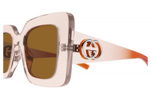 Gucci GG2025S 004 Pink Brown napszemüveg előlnézet