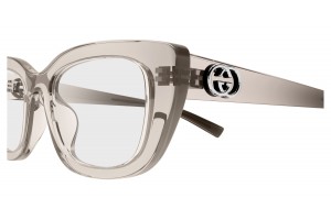Gucci GG2027O 004 barna demo lencse szemüveg
