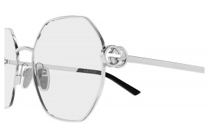 Gucci GG2048O 003 ezüst szemüveg - demo lencse