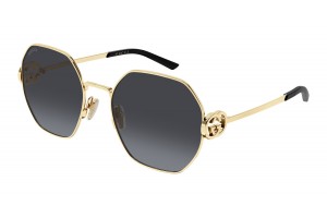 Gucci GG2046S 001 arany szürke gradient napszemüveg