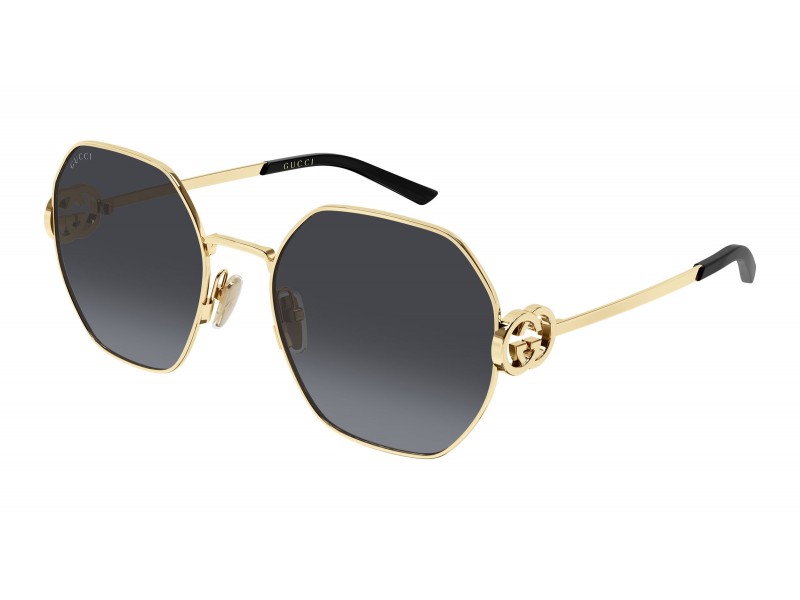 Gucci GG2046S 001 arany szürke gradient napszemüveg