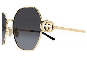 Gucci GG2046S 001 arany szürke gradient napszemüveg