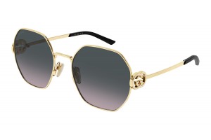 Gucci GG2046S arany keret szürke gradient napszemüveg