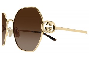 Gucci GG2046S 003 - arany-barna napszemüveg