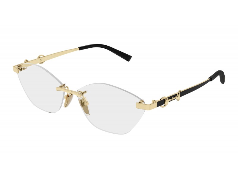 Gucci GG2050O 001 arany szemüveg demo lencsével