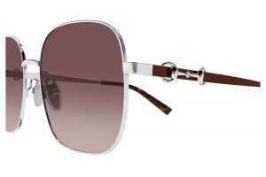 Gucci GG2053S 003 ezüst-piros napszemüveg
