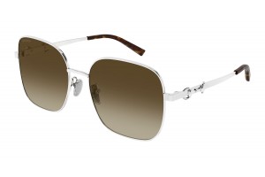 Gucci GG2053S 005 ezüst-barna gradient napszemüveg