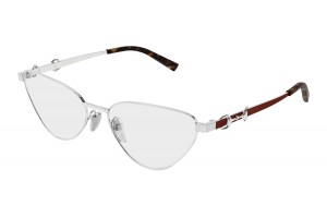 Gucci GG2054O 003 ezüst demo lencsés szemüveg kép