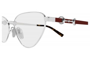 Gucci GG2054O 003 ezüst demo lencsés szemüveg kép