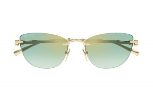 Gucci GG2063S 003 Gold Green Mirror napszemüveg