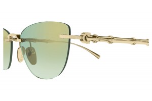Gucci GG2063S 003 Gold Green Mirror napszemüveg