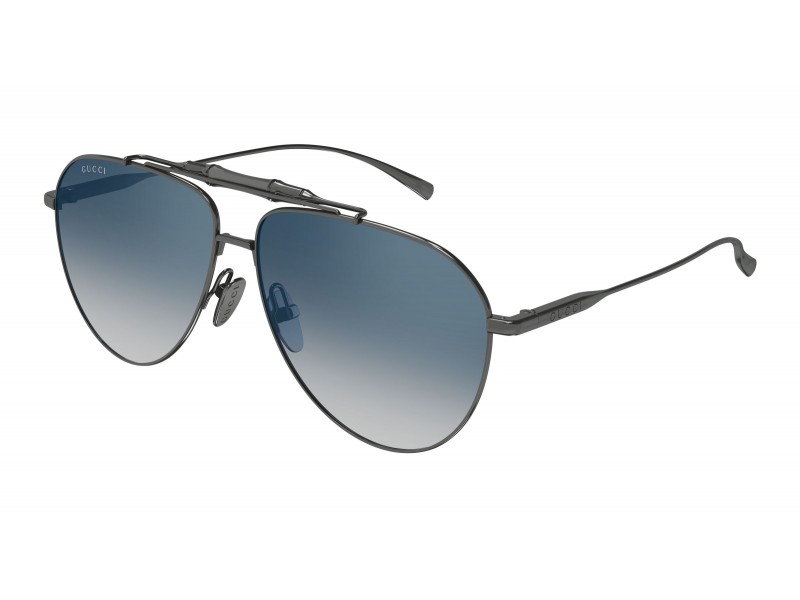 Gucci GG2064S 003 RUTHENIUM Blue Mirror napszemüveg