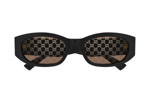 Gucci GG2068SA 004 fekete-barna tükrös napszemüveg