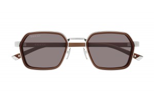 Gucci GG2074S 005 ezüst-barna napszemüveg