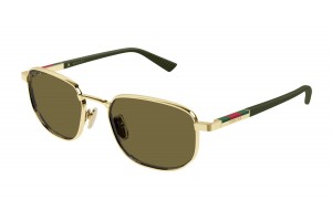 Gucci GG2093S 003 Gold Brown napszemüveg