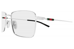 Gucci GG2098O 001 ezüst szemüveg (demo lencse)