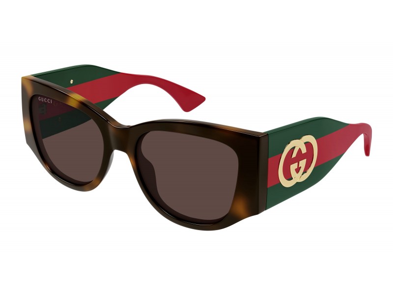 Gucci GG2115S 002 HAVANA barna napszemüveg - elölnézet