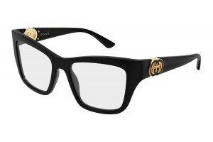 Gucci GG2124O 001 fekete szemüveg (demo lencse)