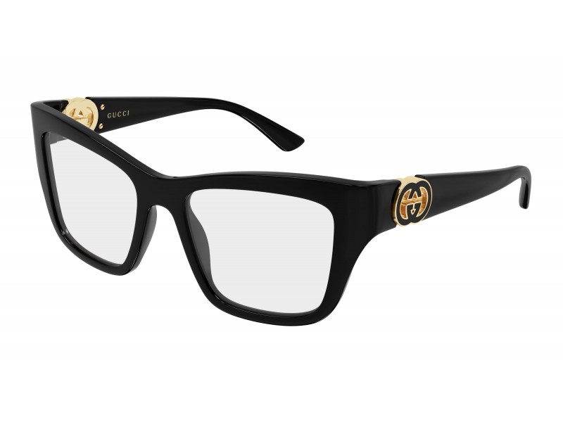 Gucci GG2124O 001 fekete szemüveg (demo lencse)