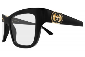 Gucci GG2124O 001 fekete szemüveg (demo lencse)