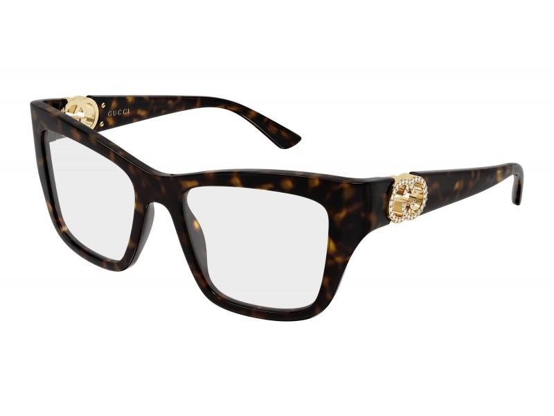 Gucci GG2124O 003 HAVANA szemüveg - demo lencse
