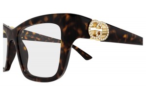 Gucci GG2124O 003 HAVANA szemüveg - demo lencse